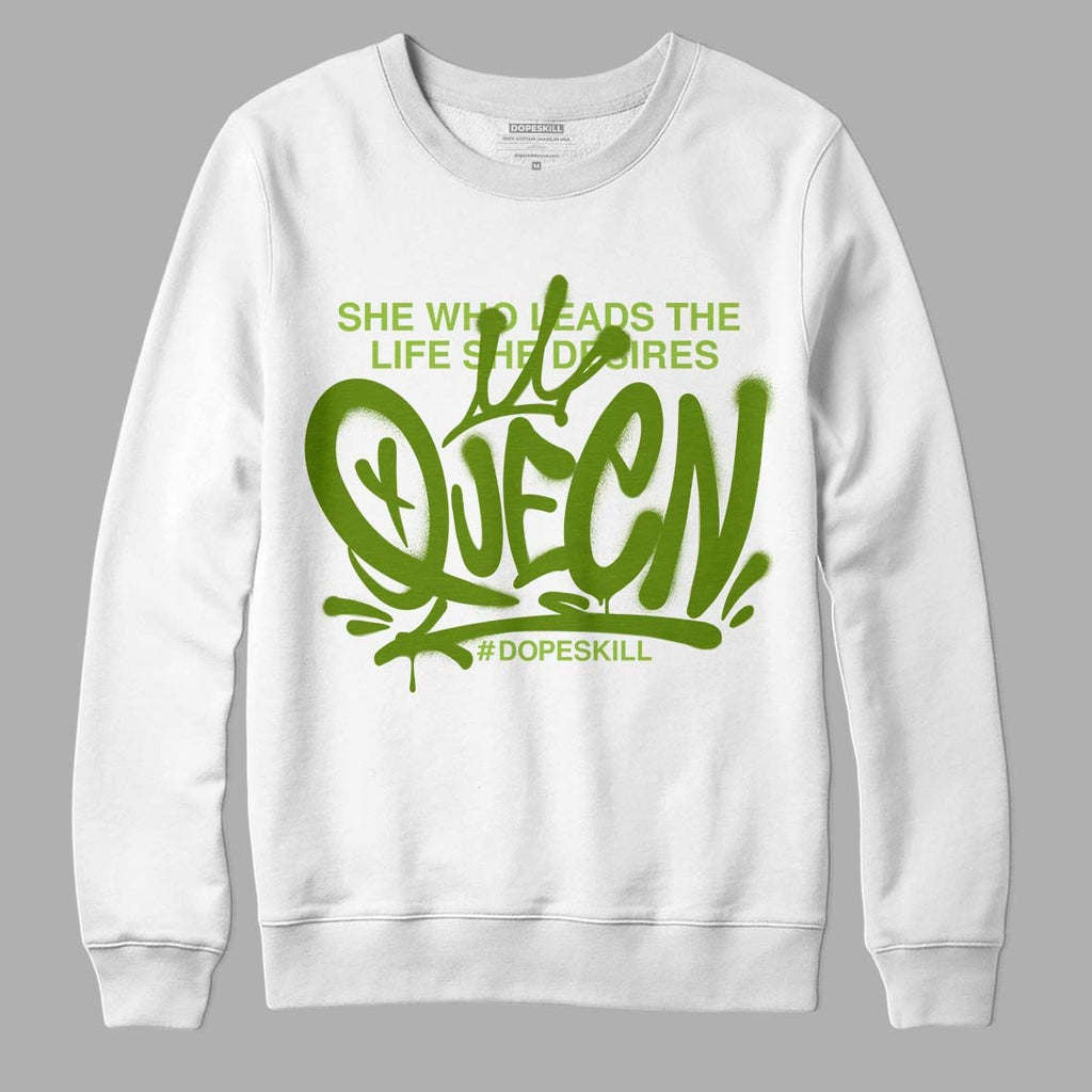 Dunk Low 'Chlorophyll' DopeSkill Sweatshirt Queen Graphic