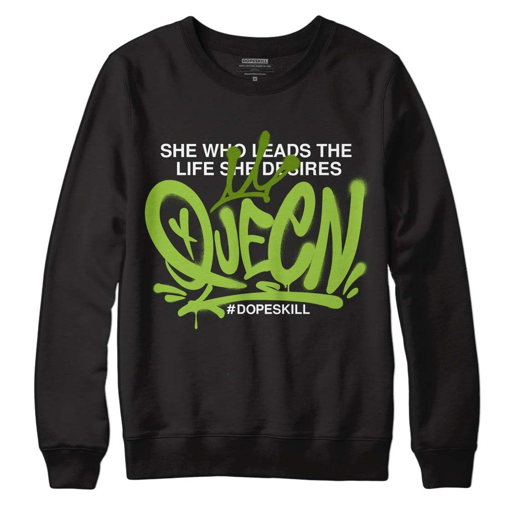 Dunk Low 'Chlorophyll' DopeSkill Sweatshirt Queen Graphic