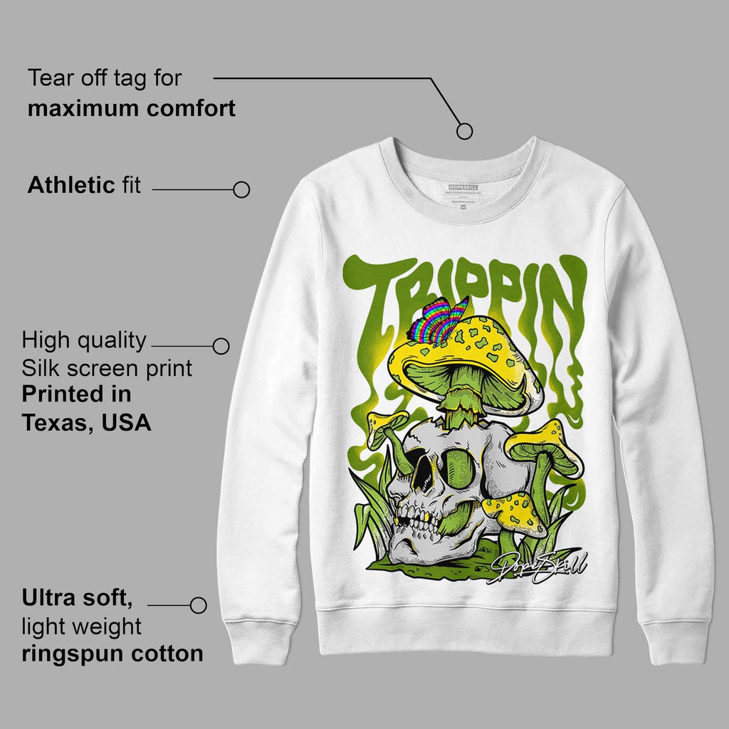 Dunk Low 'Chlorophyll' DopeSkill Sweatshirt Trippin Graphic