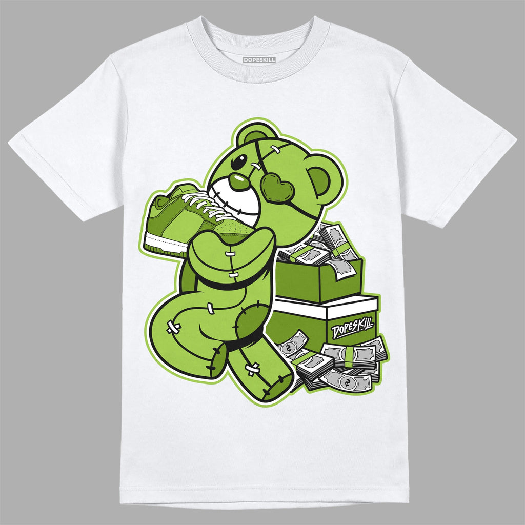 Dunk Low 'Chlorophyll' DopeSkill T-Shirt Bear Steals Sneaker Graphic