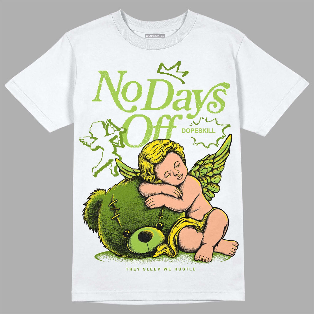 Dunk Low 'Chlorophyll' DopeSkill T-Shirt New No Days Off Graphic