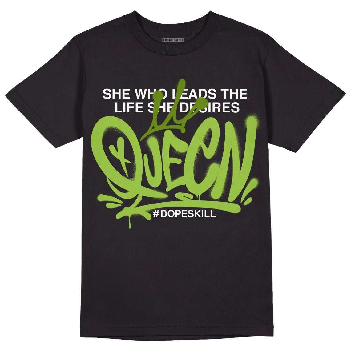 Dunk Low 'Chlorophyll' DopeSkill T-Shirt Queen Graphic