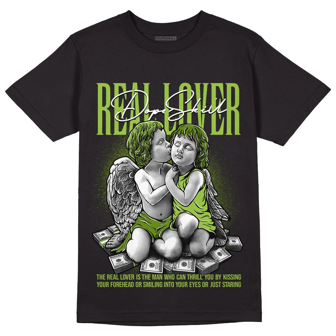 Dunk Low 'Chlorophyll' DopeSkill T-Shirt Real Lover Graphic