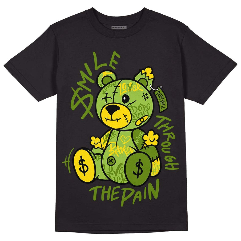 Dunk Low 'Chlorophyll' DopeSkill T-Shirt Smile Through The Pain Graphic