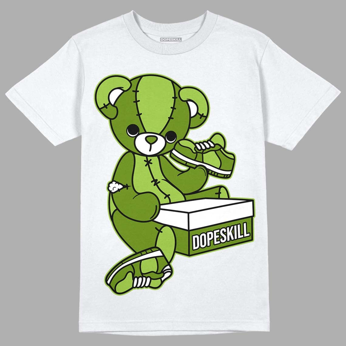 Dunk Low 'Chlorophyll' DopeSkill T-Shirt Sneakerhead BEAR Graphic