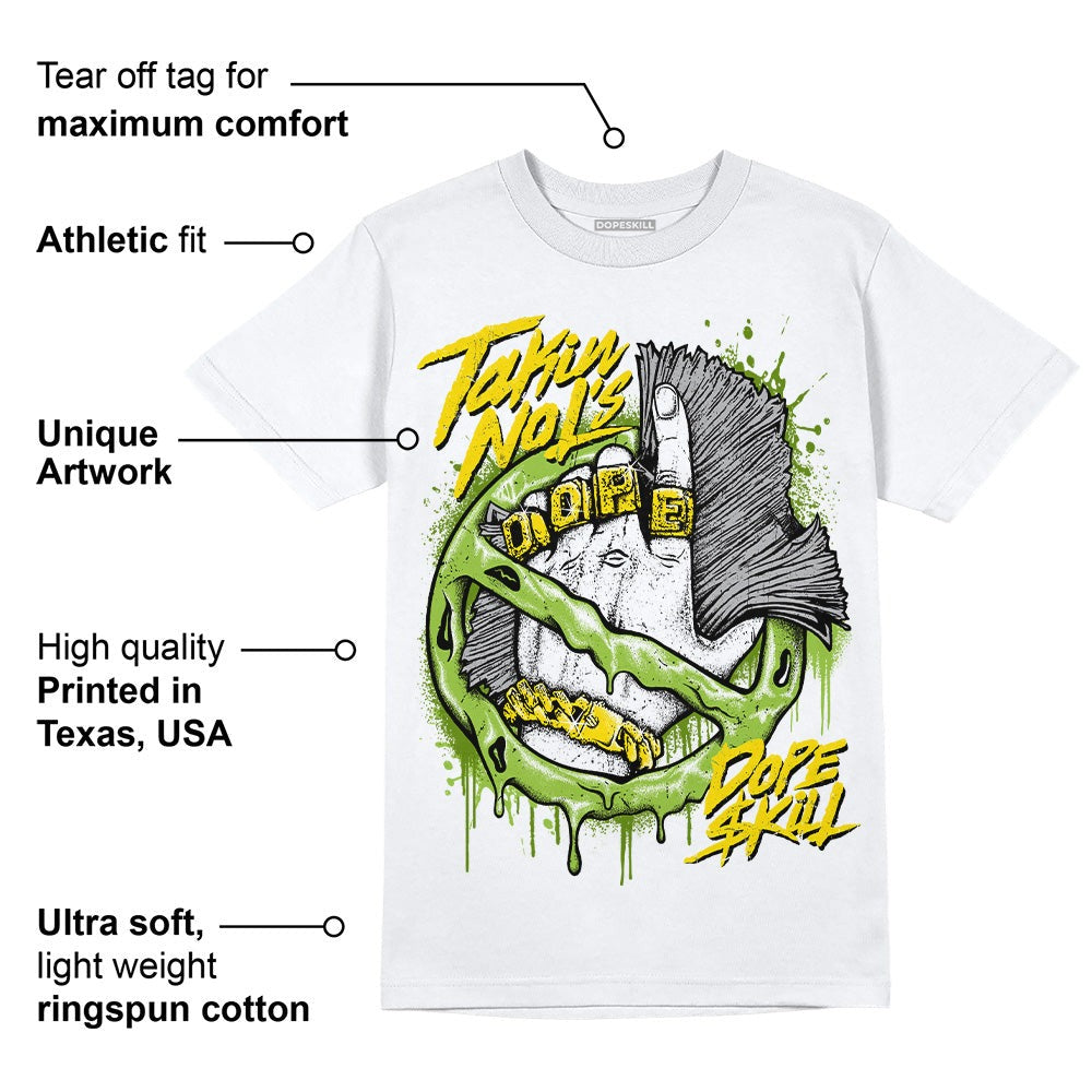 Dunk Low 'Chlorophyll' DopeSkill T-Shirt Takin No L's Graphic