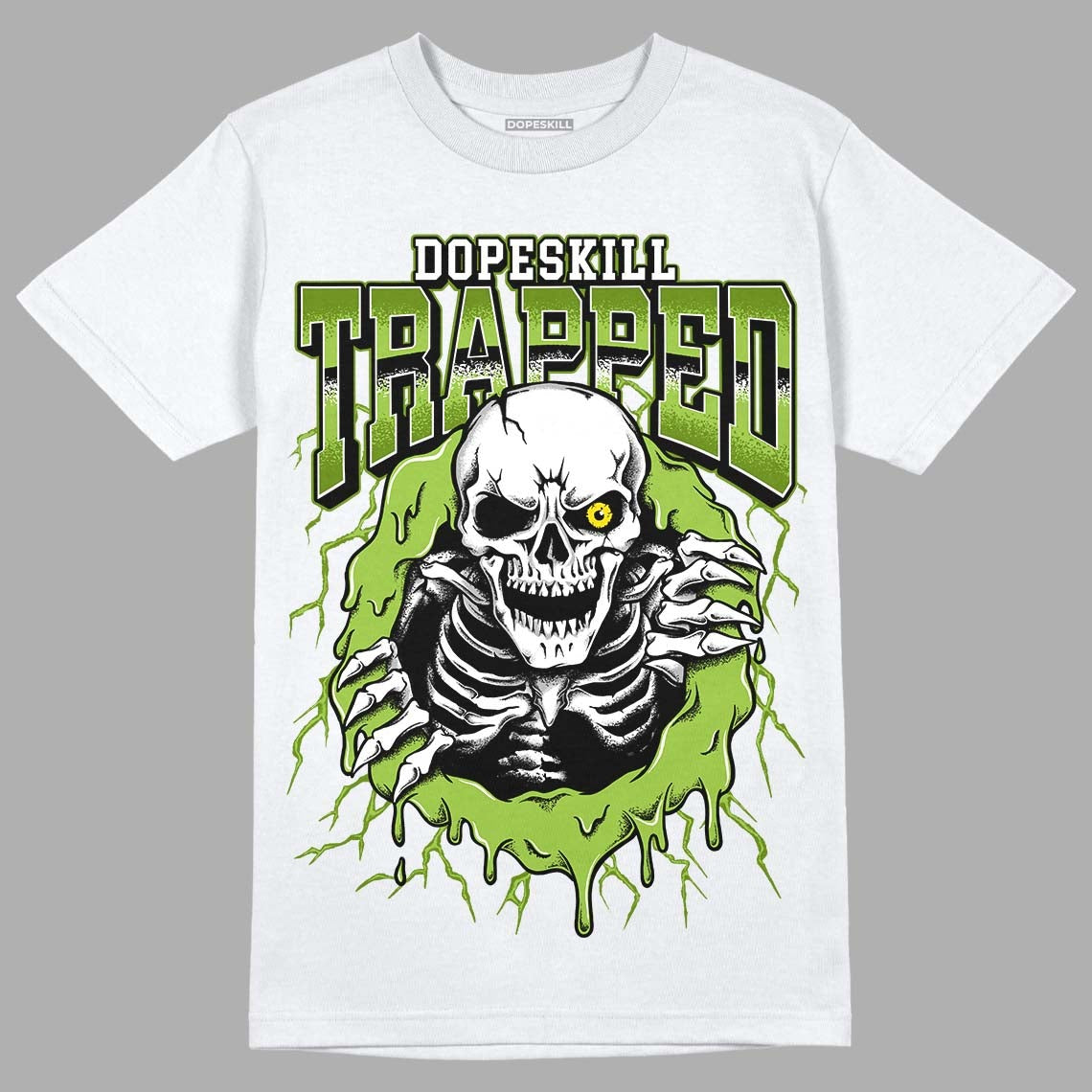 Dunk Low 'Chlorophyll' DopeSkill T-Shirt Trapped Halloween Graphic