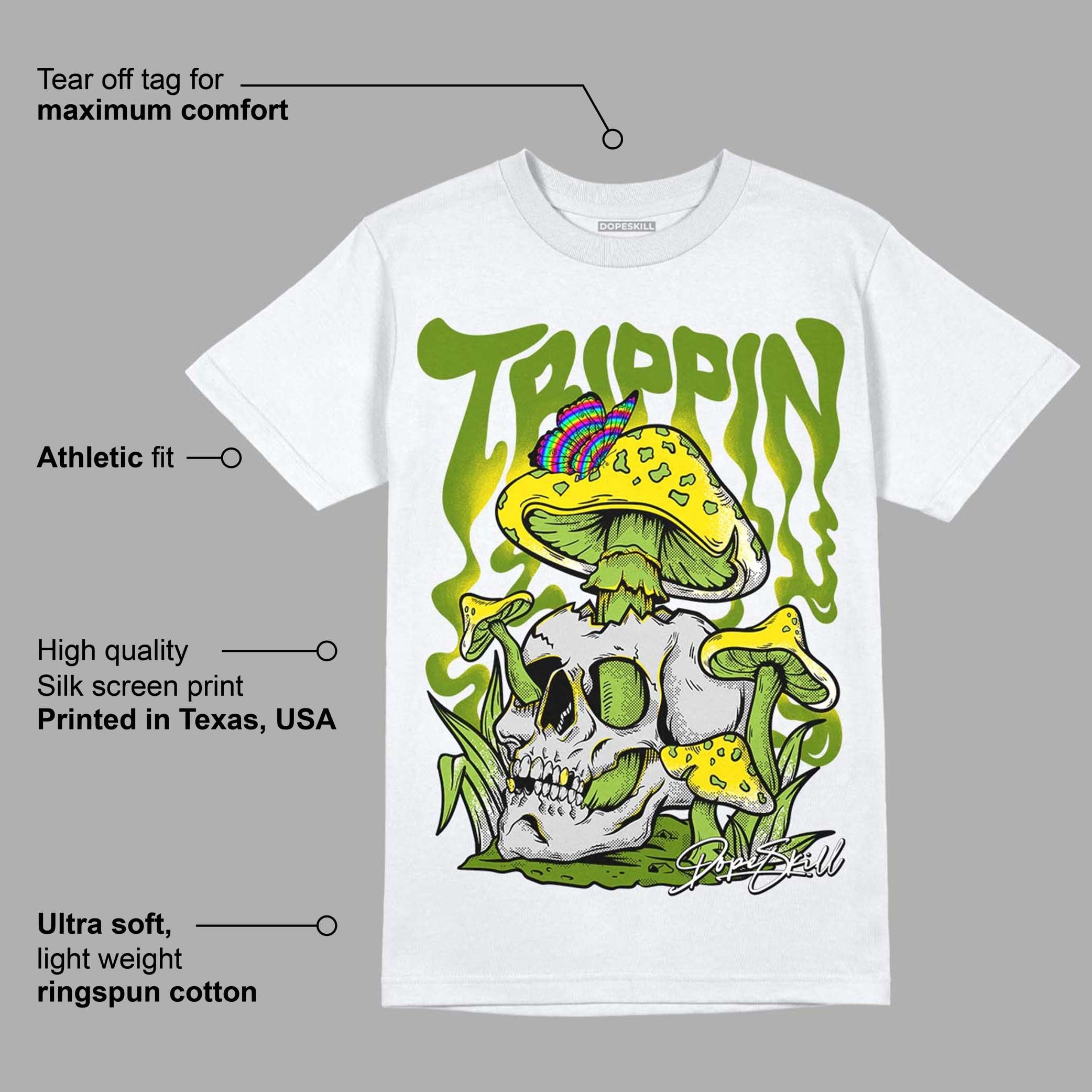 Dunk Low 'Chlorophyll' DopeSkill T-Shirt Trippin Graphic