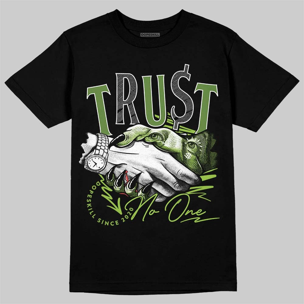 Dunk Low 'Chlorophyll' DopeSkill T-Shirt Trust No One Graphic