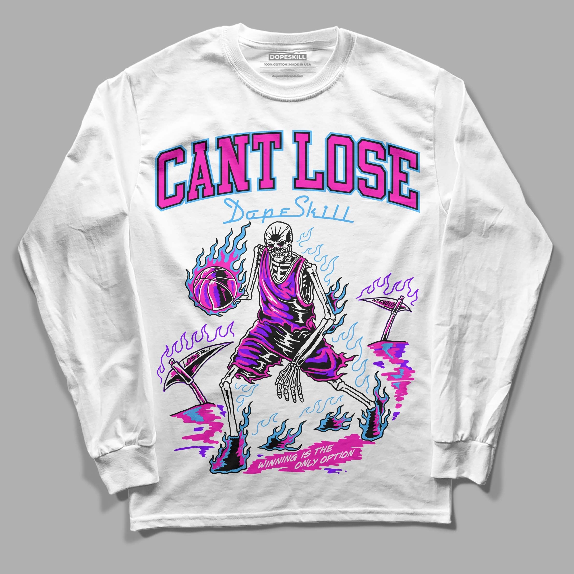 Dunk Low Active Fuchsia DopeSkill Long Sleeve T-Shirt Cant Lose Graphic