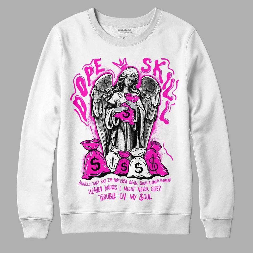Dunk Low Active Fuchsia DopeSkill Sweatshirt Angels Graphic