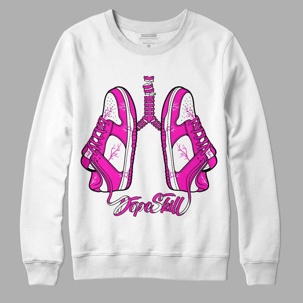 Dunk Low Active Fuchsia DopeSkill Sweatshirt Breathe Graphic