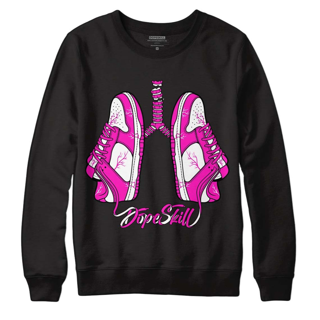 Dunk Low Active Fuchsia DopeSkill Sweatshirt Breathe Graphic