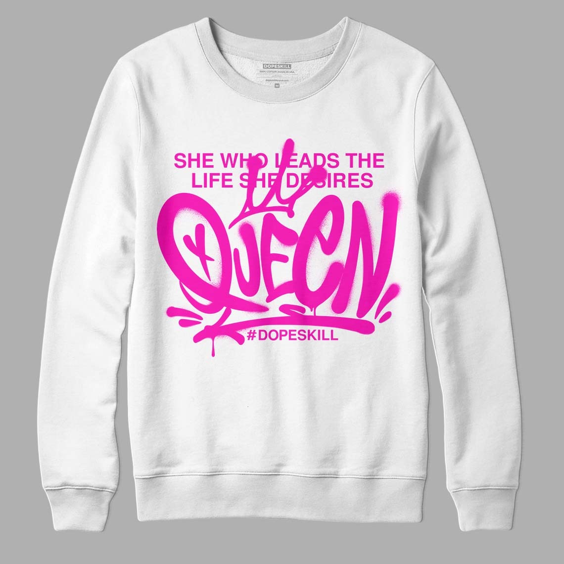 Dunk Low Active Fuchsia DopeSkill Sweatshirt Queen Graphic