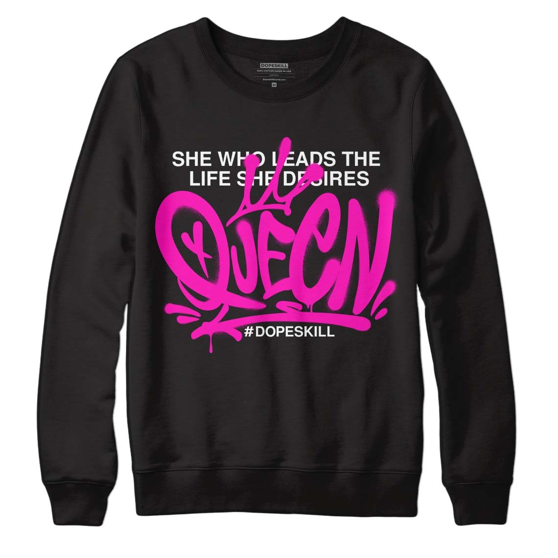 Dunk Low Active Fuchsia DopeSkill Sweatshirt Queen Graphic