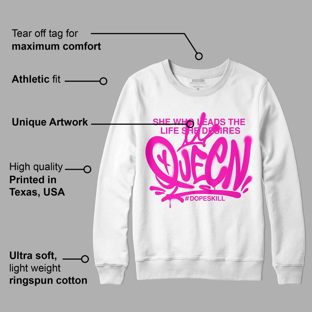 Dunk Low Active Fuchsia DopeSkill Sweatshirt Queen Graphic