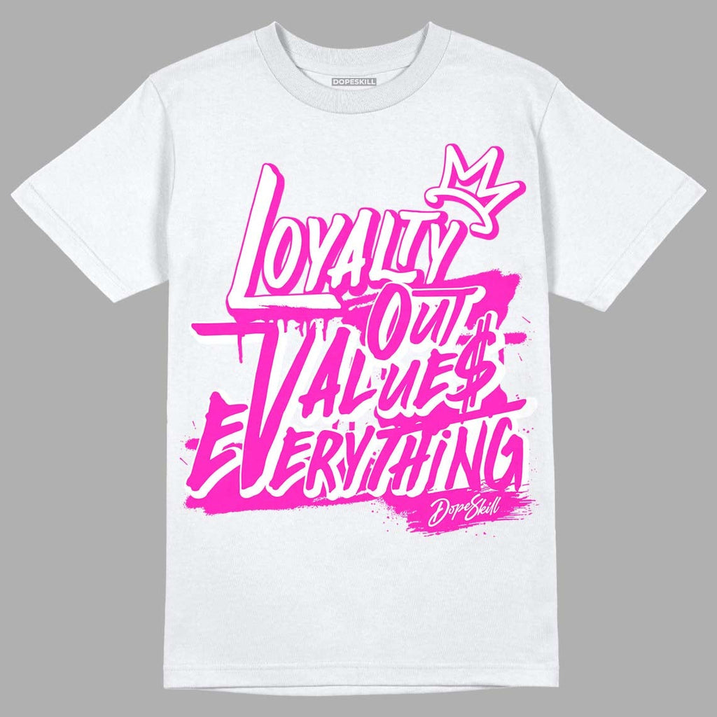 Dunk Low Active Fuchsia DopeSkill T-Shirt LOVE Graphic