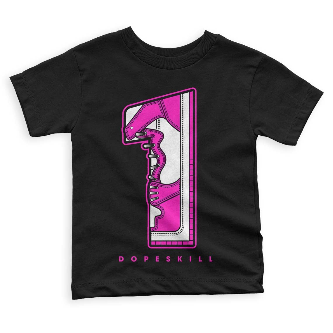 Dunk Low Active Fuchsia DopeSkill Toddler Kids T-shirt No.1 Graphic