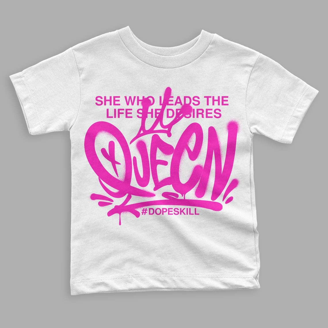 Dunk Low Active Fuchsia DopeSkill Toddler Kids T-shirt Queen Graphic