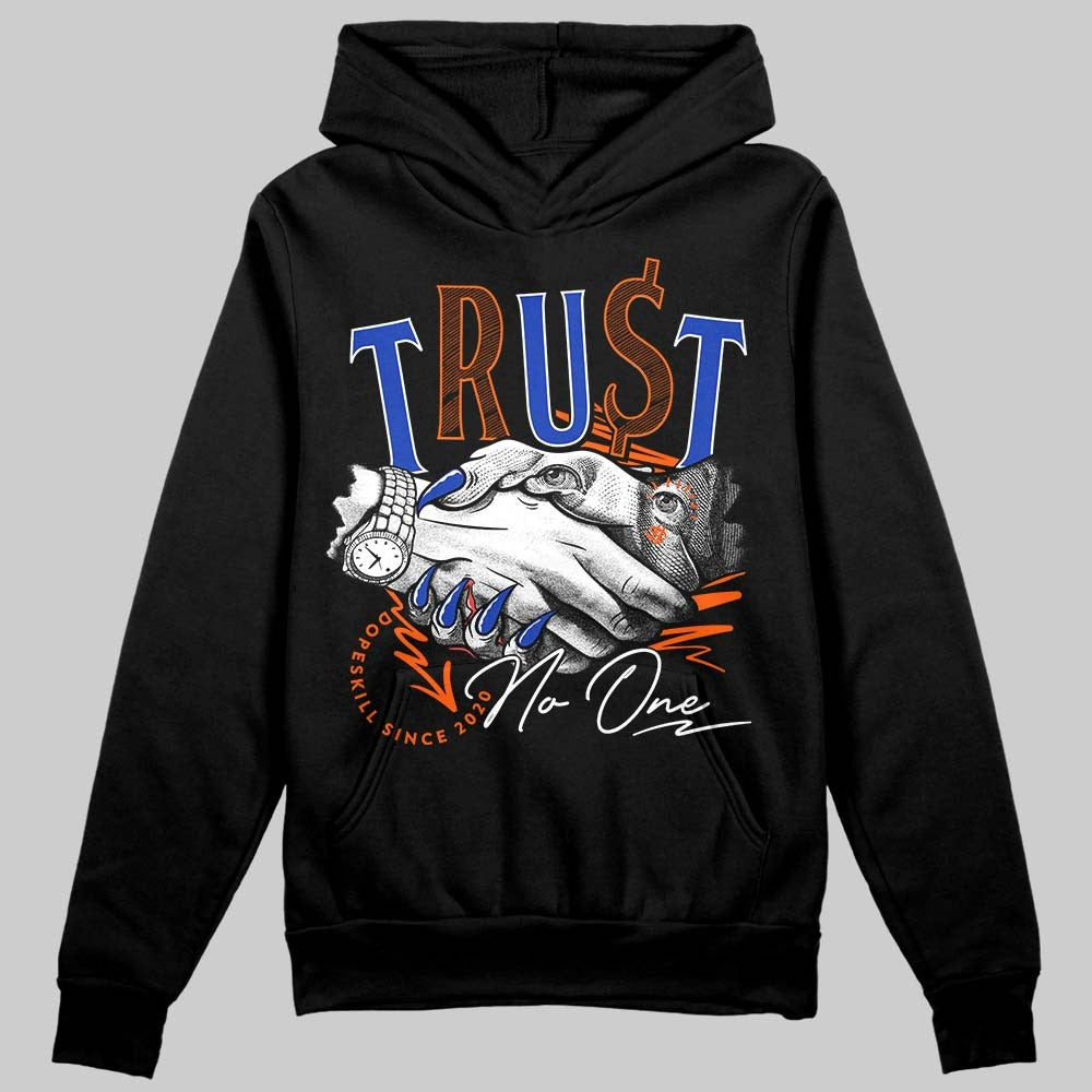 Dunk Low Futura Orange Blaze DopeSkill Hoodie Sweatshirt Trust No One Graphic