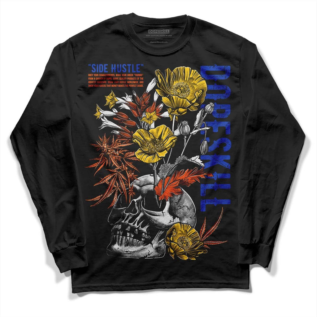 Dunk Low Futura Orange Blaze DopeSkill Long Sleeve T-Shirt Side Hustle Graphic