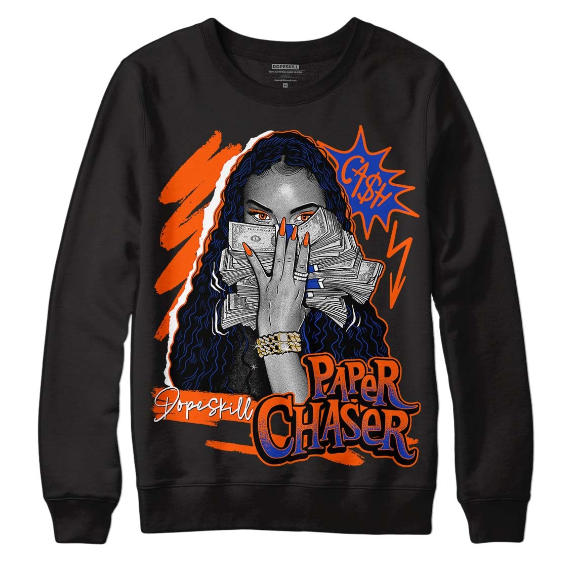 Dunk Low Futura Orange Blaze DopeSkill Sweatshirt NPC Graphic