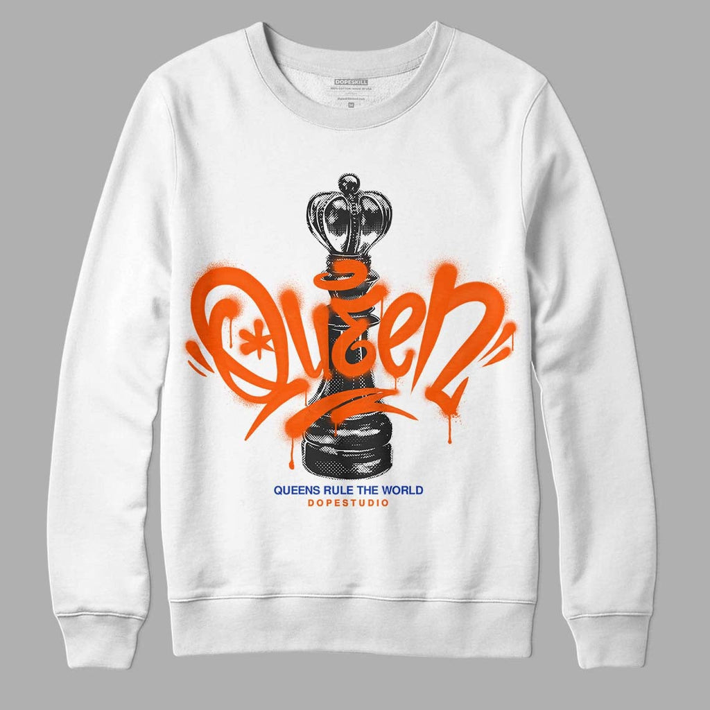 Dunk Low Futura Orange Blaze DopeSkill Sweatshirt Queen Chess Graphic