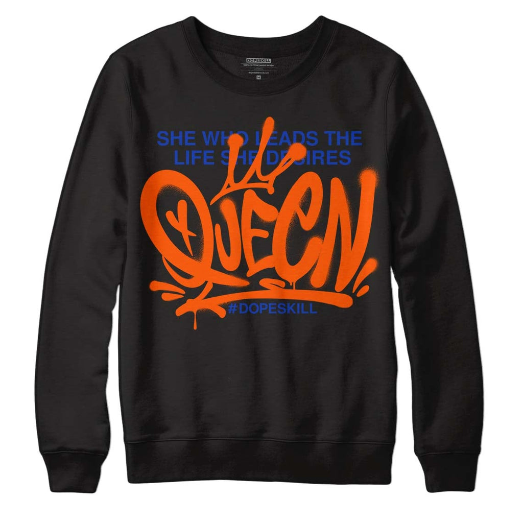 Dunk Low Futura Orange Blaze DopeSkill Sweatshirt Queen Graphic