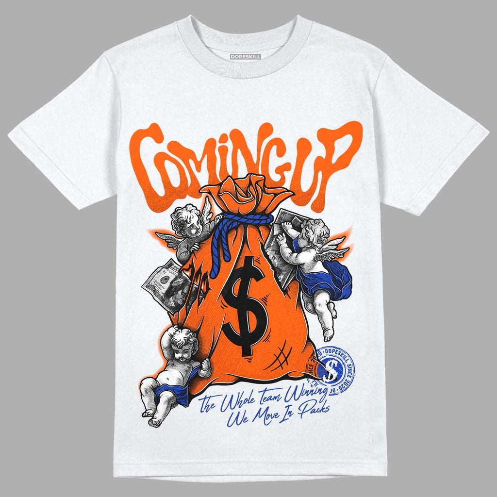 Dunk Low Futura Orange Blaze DopeSkill T-Shirt Money Bag Coming Up Graphic