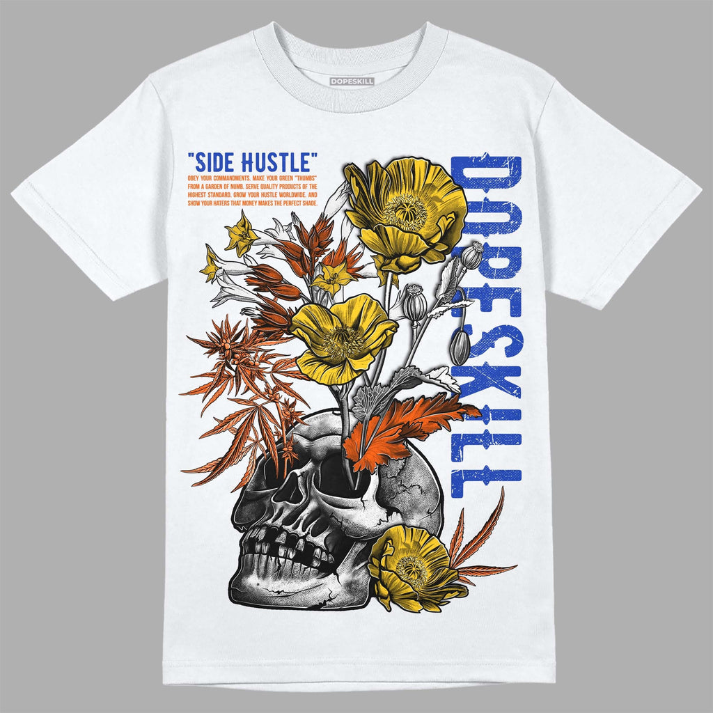 Dunk Low Futura Orange Blaze DopeSkill T-Shirt Side Hustle Graphic