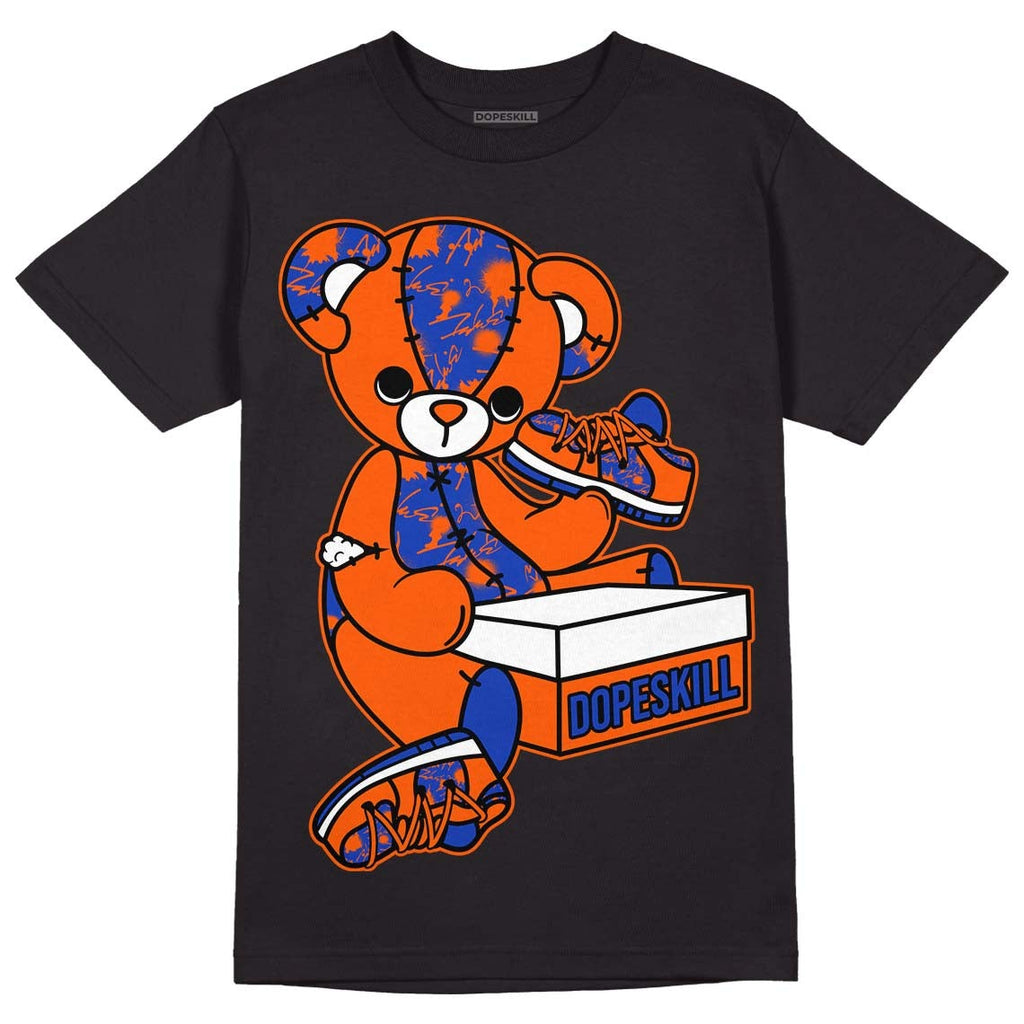 Dunk Low Futura Orange Blaze DopeSkill T-Shirt Sneakerhead BEAR Graphic