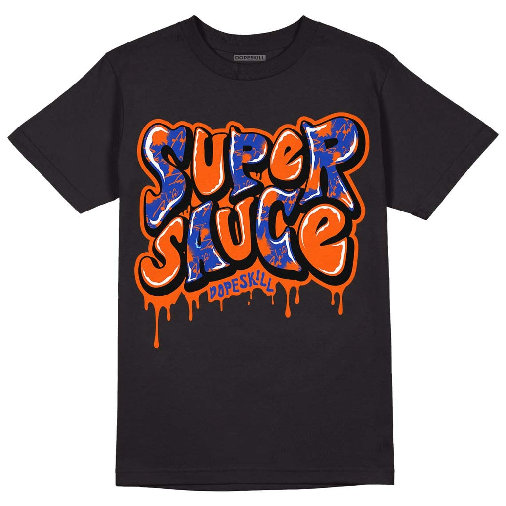 Dunk Low Futura Orange Blaze DopeSkill T-Shirt Super Sauce Graphic