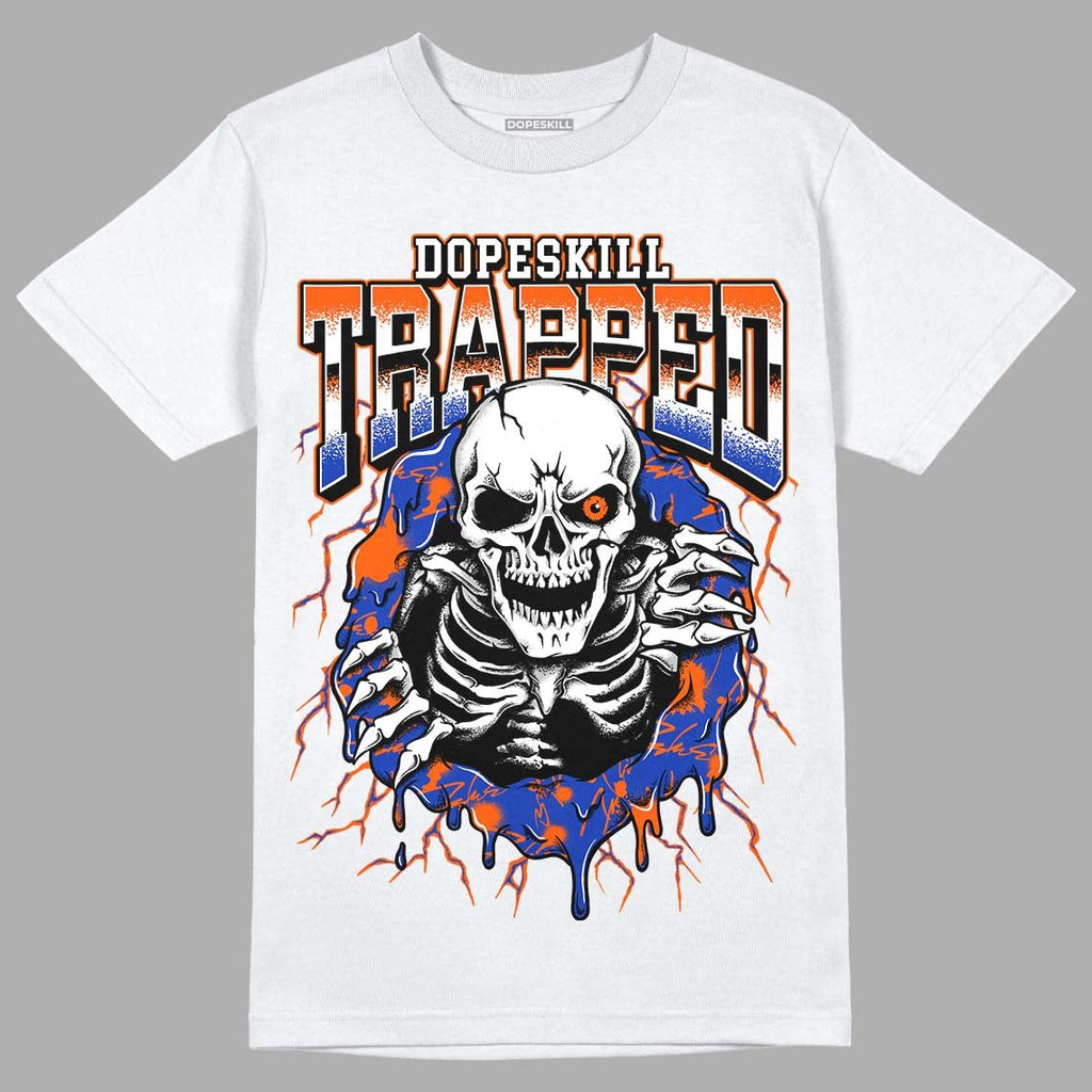 Dunk Low Futura Orange Blaze DopeSkill T-Shirt Trapped Halloween Graphic