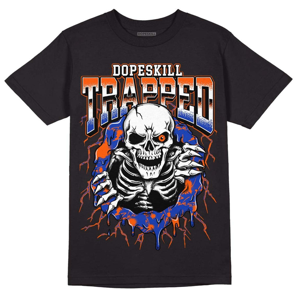 Dunk Low Futura Orange Blaze DopeSkill T-Shirt Trapped Halloween Graphic