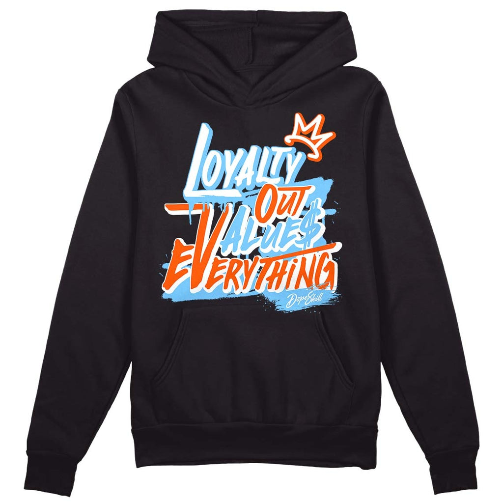 Dunk Low Futura University Blue DopeSkill Hoodie Sweatshirt LOVE Graphic