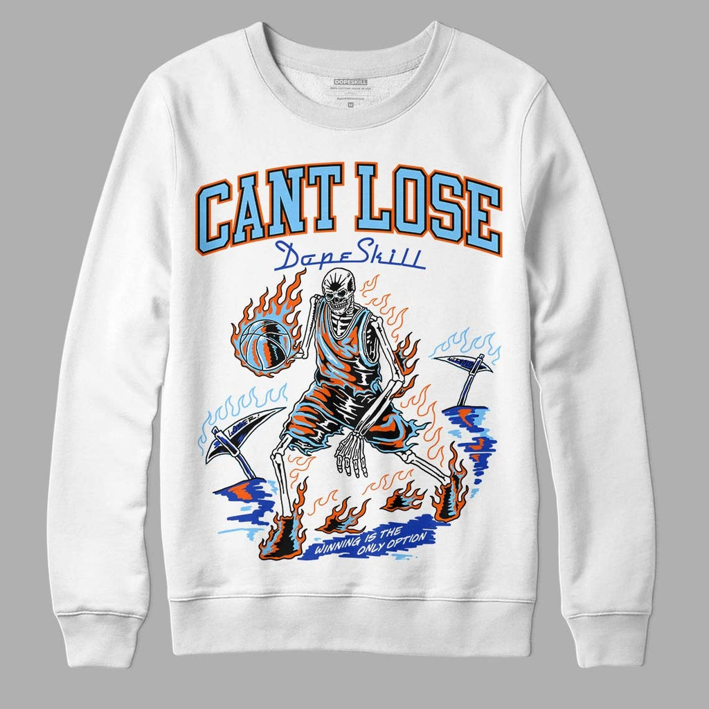 Dunk Low Futura University Blue DopeSkill Sweatshirt Cant Lose Graphic