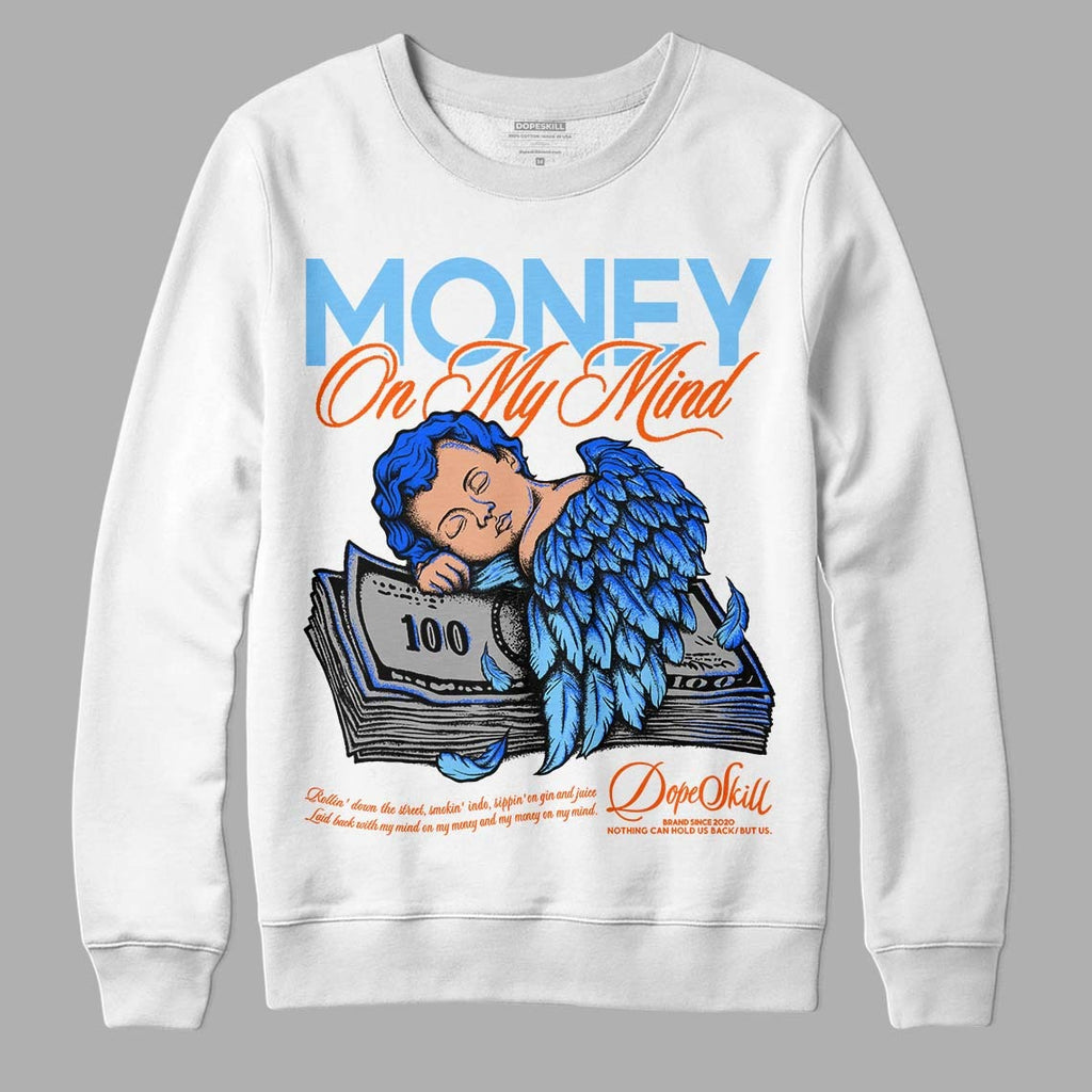 Dunk Low Futura University Blue DopeSkill Sweatshirt MOMM Graphic