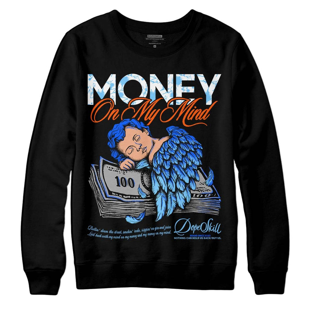 Dunk Low Futura University Blue DopeSkill Sweatshirt MOMM Graphic