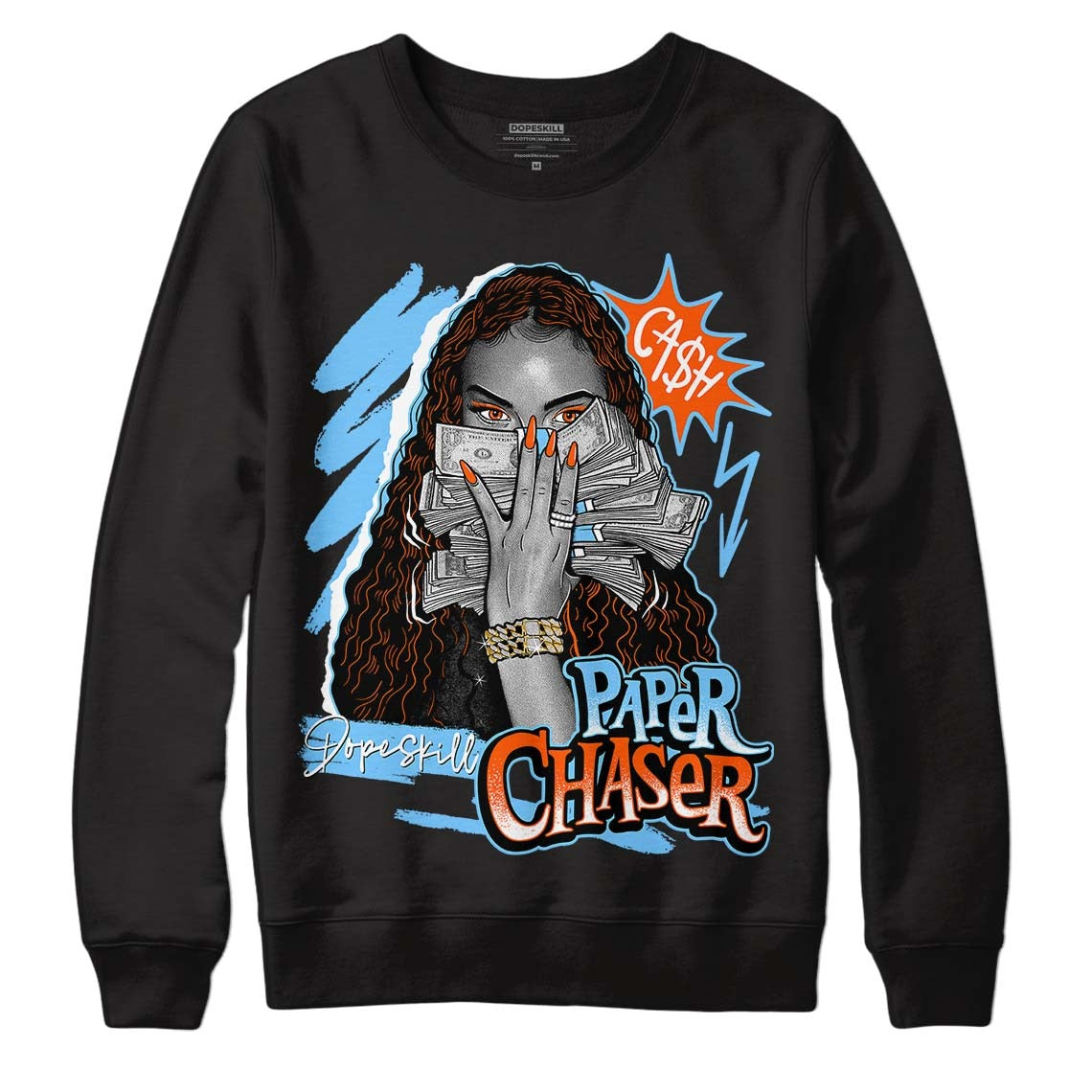 Dunk Low Futura University Blue DopeSkill Sweatshirt NPC Graphic