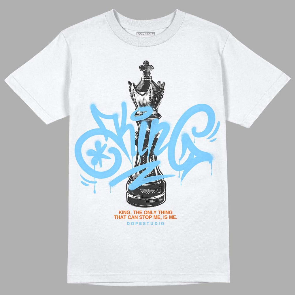 Dunk Low Futura University Blue DopeSkill T-Shirt King Chess Graphic