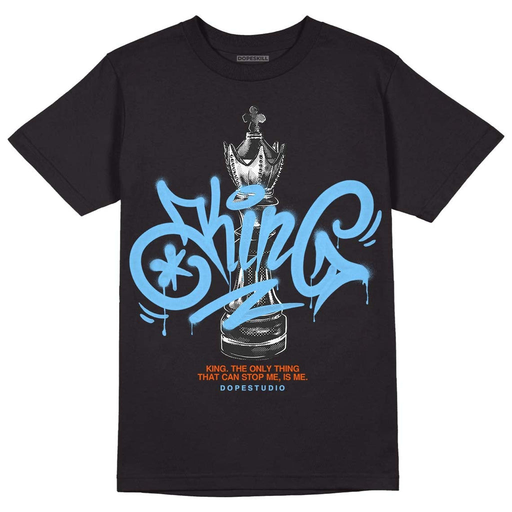 Dunk Low Futura University Blue DopeSkill T-Shirt King Chess Graphic