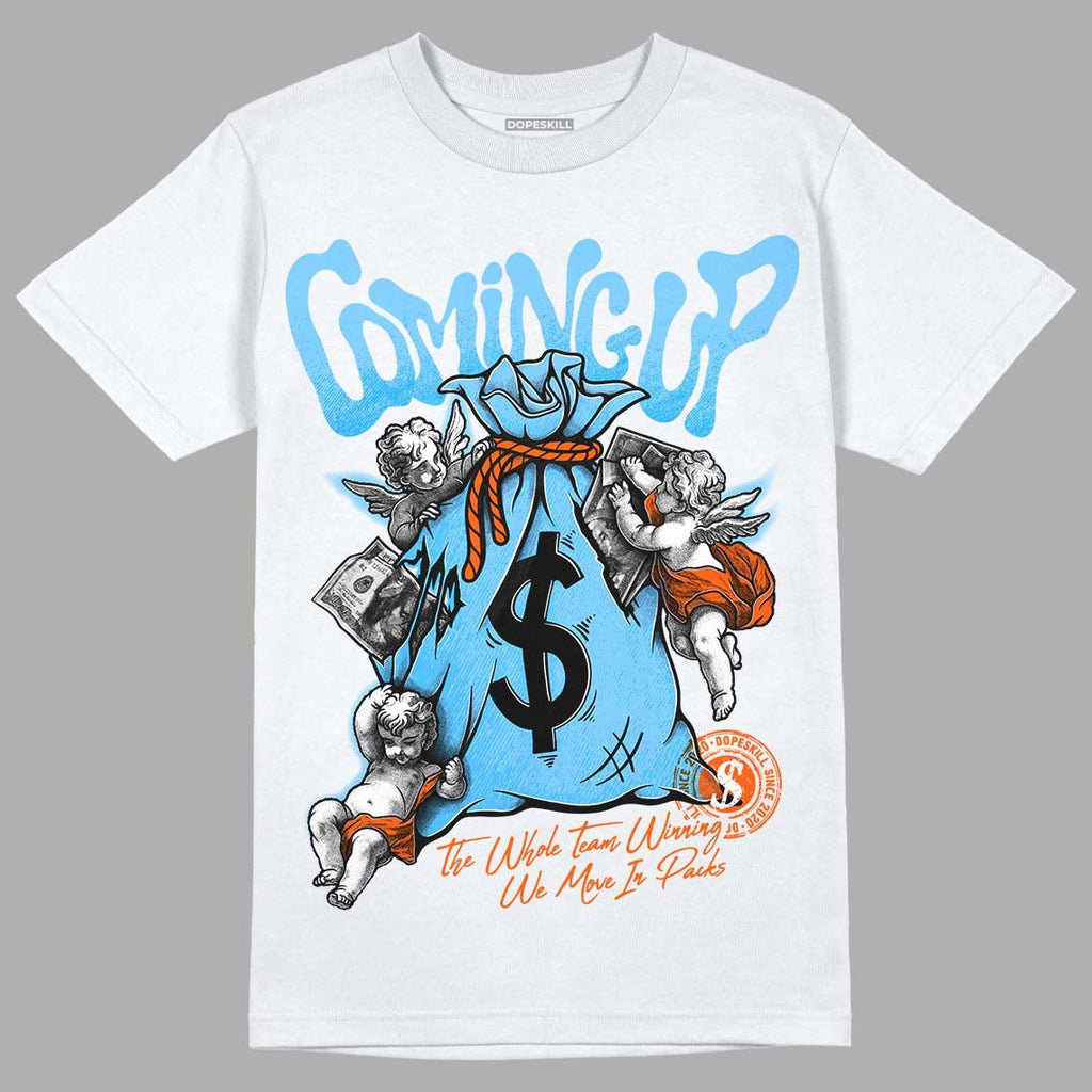 Dunk Low Futura University Blue DopeSkill T-Shirt Money Bag Coming Up Graphic
