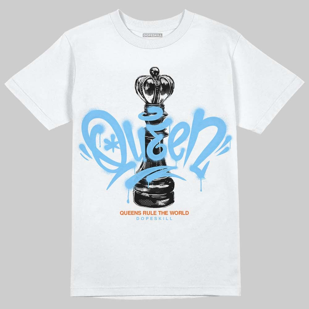 Dunk Low Futura University Blue DopeSkill T-Shirt Queen Chess Graphic