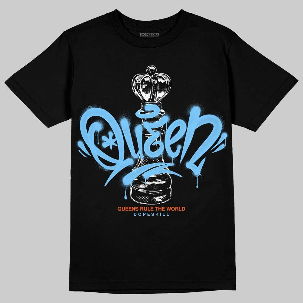 Dunk Low Futura University Blue DopeSkill T-Shirt Queen Chess Graphic
