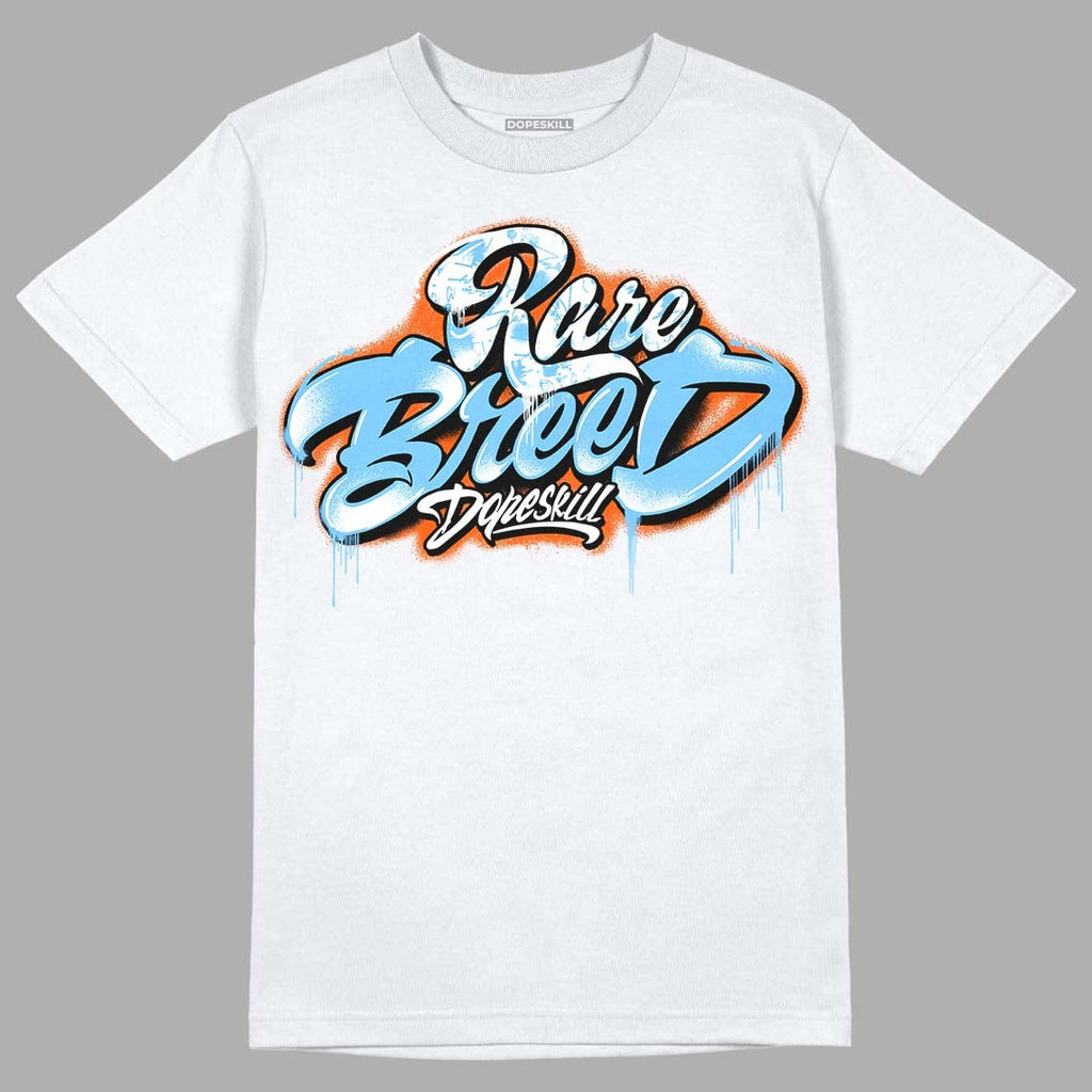 Dunk Low Futura University Blue DopeSkill T-Shirt Rare Breed Type Graphic