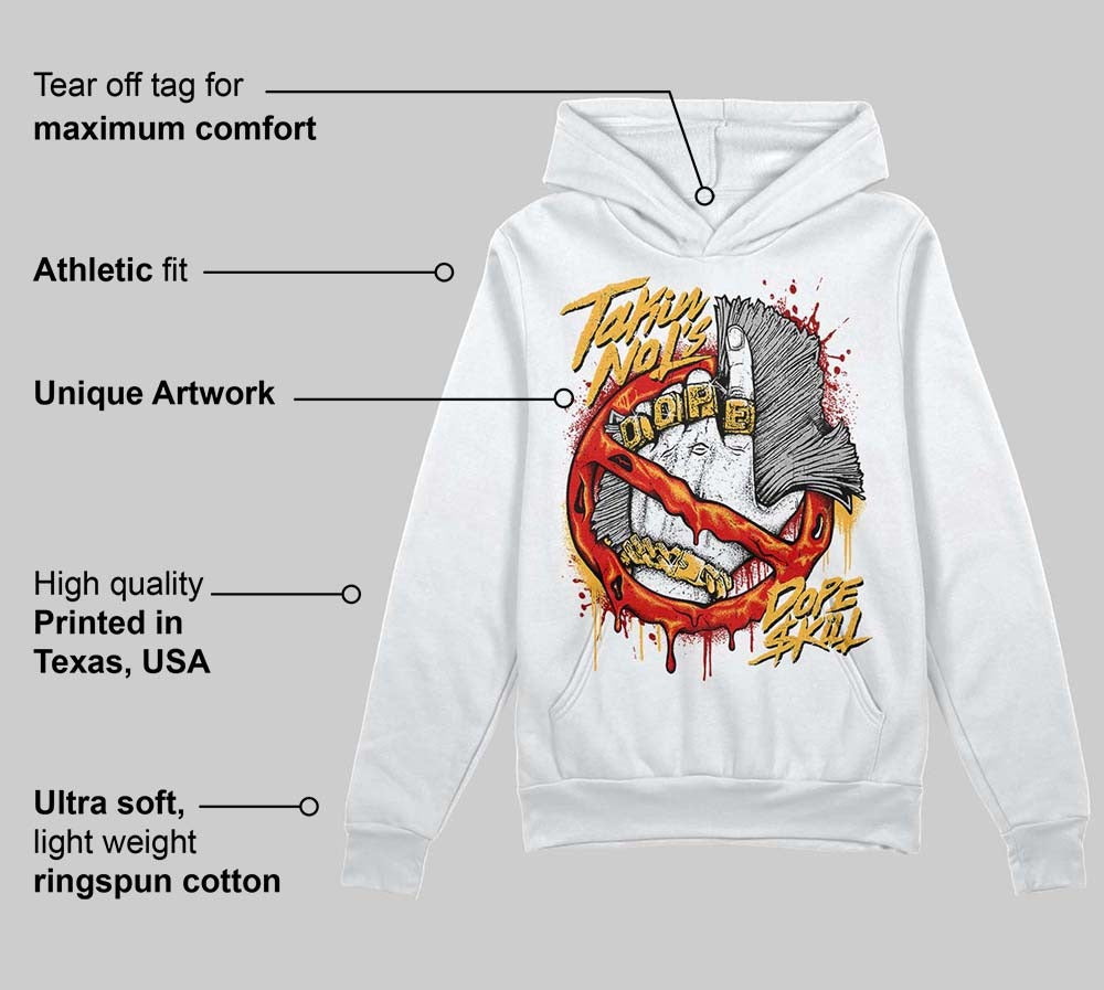 Dunk Low Gym Red DopeSkill Hoodie Sweatshirt Takin No L's Graphic