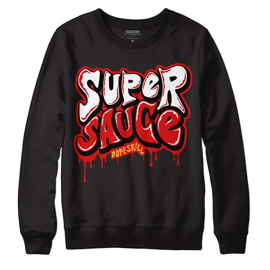 Dunk Low Gym Red DopeSkill Sweatshirt Super Sauce Graphic