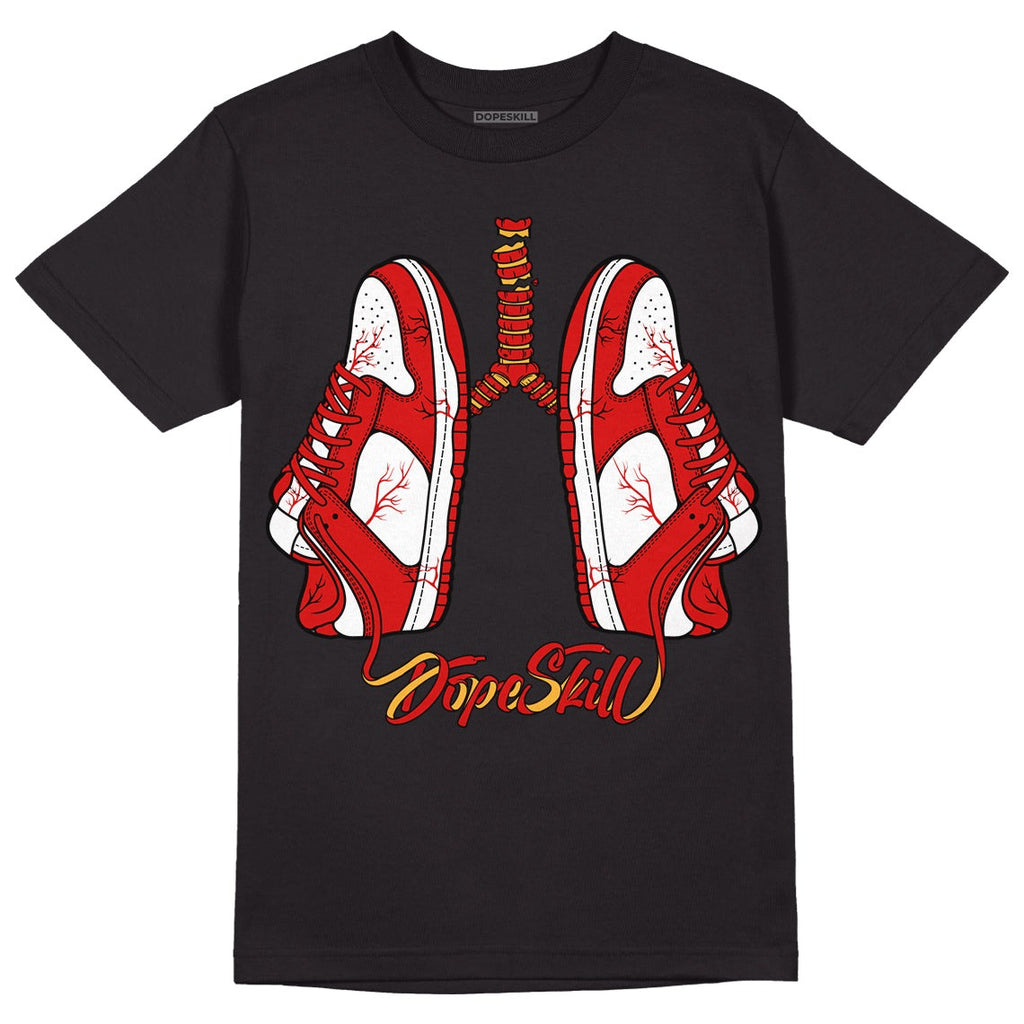 Dunk Low Gym Red DopeSkill T-Shirt Breathe Graphic