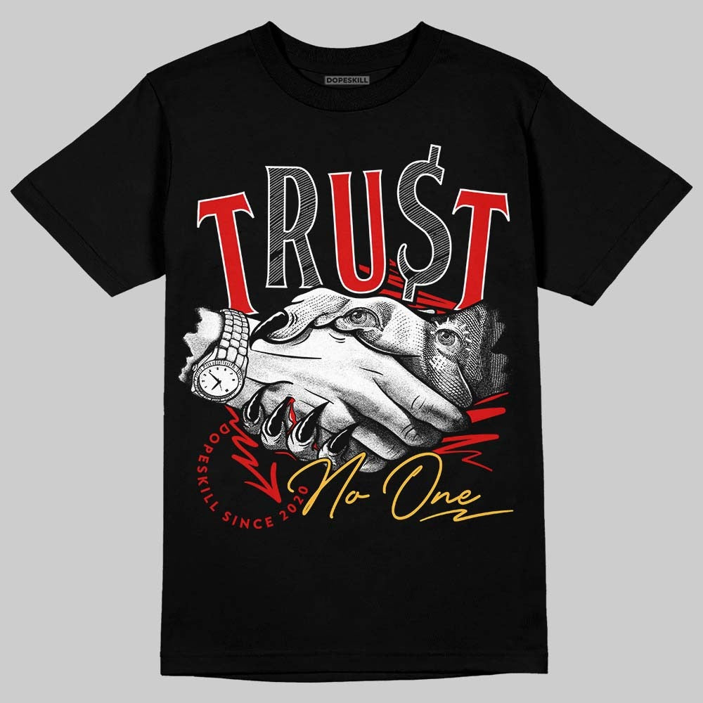 Dunk Low Gym Red DopeSkill T-Shirt Trust No One Graphic