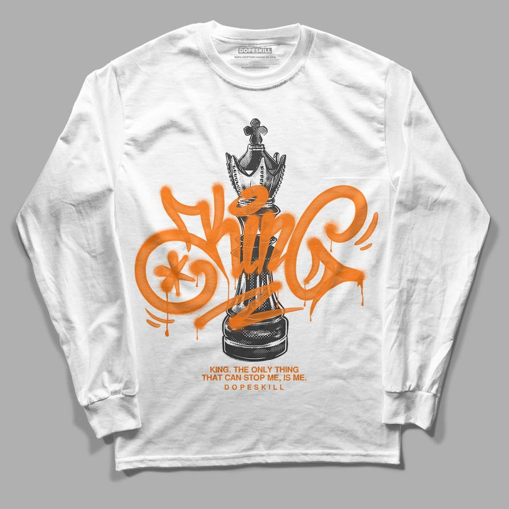 Dunk Low Magma Orange DopeSkill Long Sleeve T-Shirt King Chess Graphic